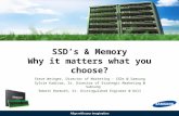 SSDs and Memory – Why It Matters What You Choose