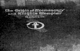 Freemasonry 225 the origin of freemasonry and knights templar