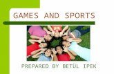 Games And Sports For  6th Class