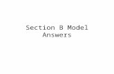 Section b model answers