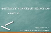 Implicit Differentiation, Part 2