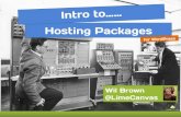 Intro to Hosting Packages for WordPress