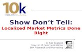 Show Don't Tell: Localized Market Metrics Done Right