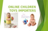 Online children toys importers