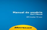 Manual gps tracker 7, multilaser  gp015