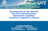Development of the russian sea port infrastructure.