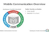 Mobile communication overview
