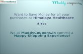 Save your money with all your purchase on Himalaya Healthcare using Himalaya Healthcare coupons.