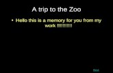 A Trip To The Zoo