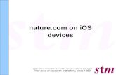 Nature.com on iOS