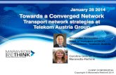 Transport network strategies at Telekom Austria Group- January 2014