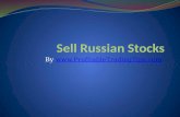 Sell Russian Stocks
