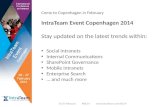 What is IntraTeam Event Copenhagen?