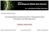 Increasing Role of Government in Geospatial Data Provision and Management