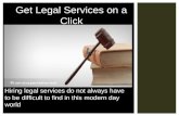 Get legal services at a click
