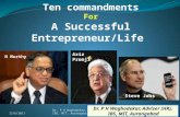 10 commandments successful_life