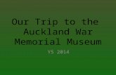 Y5 Trip to Auckland War Memorial Museum