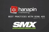Best Practices with Bing Ads - SMX West 2014