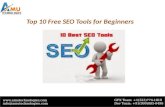 Top 10 Free SEO Tools for Beginners