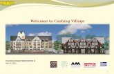 Third Planning Board Hearing Cushing Village Belmont, MA