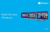 Windows 8 Brochure: Meet the New Windows