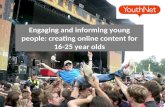Engaging and informing young people