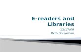 E Readers And Libraries Presentation