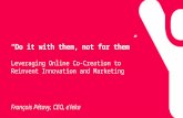 Co-criação online – a reinvenção do marketing e da inovação