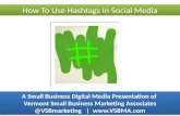What's a Hashtag Anyway? A SmallBiz How-To