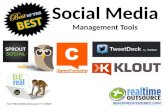 Best of the Best: Social Management Tools