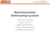 Präsentation Bachelorarbeitsbetreuungssystem (BABS)