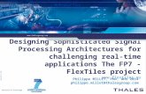 Conference on Adaptive Hardware and Systems (AHS'14) - FlexTiles Introductions