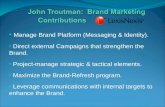 Marketing, Branding  Short Overview