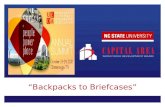 UEDA Summit 2012: Awards of Excellence - Backpacks to Briefcases (NC State University)