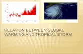 Relation Between Global Warming And Tropical Storm