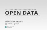 Getting citizens involved in Open Data (OKFN presentation @ HOMER conference, Sevilla 15-05-2013)