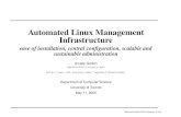 Automated Linux Management Infrastructure
