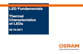Thermal Characteristics of LEDs: LED Fundamentals