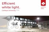 Cankaya University - Outdoor lighting project with GE