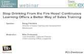 Stop Drinking From the Fire Hose! Continuous Learning Offers a Better Way of Sales Trainings