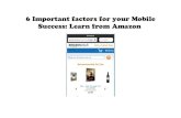 6 important factors for your mobile   success learn from amazon