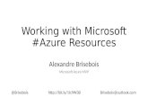 Working with microsoft azure resources