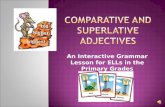 Superlative and comparative adjectives