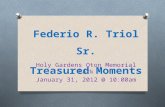 Federico r. triol sr. last farewell at holy gardens oton memorial park