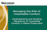 Inequitable Conduct CLE