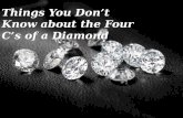 Things you don't know about diamonds