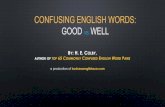 Confusing English Words - Good vs. Well