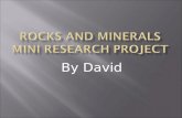 Rocks And Minerals Mini Research Project