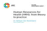 Human Resources for Health (HRH): the Belgian Charter