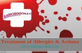 Treatment of allergies & asthma